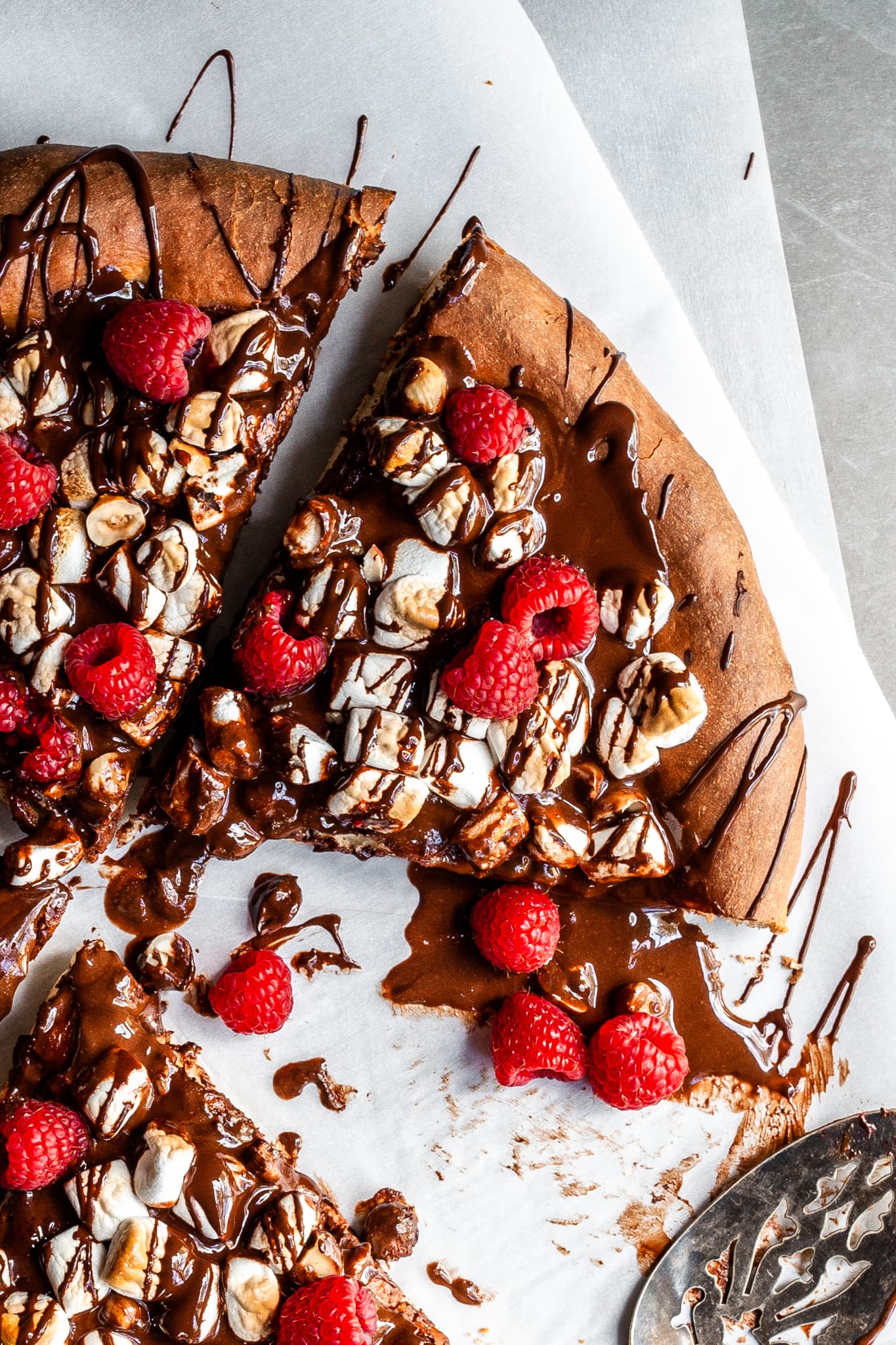Nutella pizza
