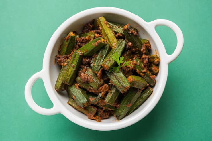 Okra curry