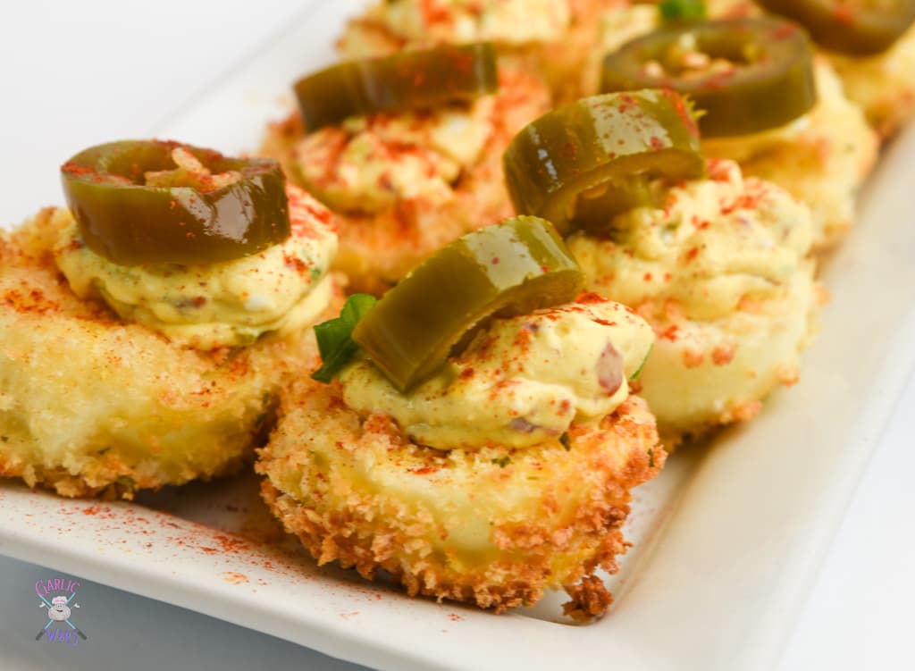 Fried deviled egg